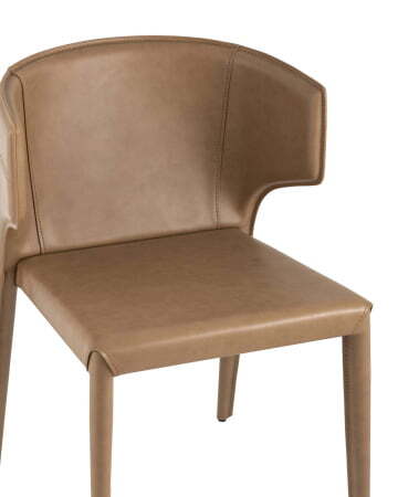 Стул Арманд экокожа коричневый (Стул Арманд коричневый)