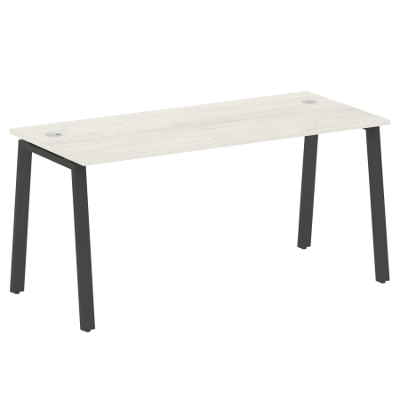 Стол письменный Metal System Style БА.СП-4 1600x720x750 (Дуб Наварра/Антрацит металл)