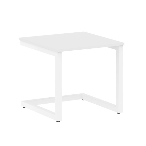 Компьютерный стол VR.SP-2-58G 580x600x550 (Белый/Белый Металл)