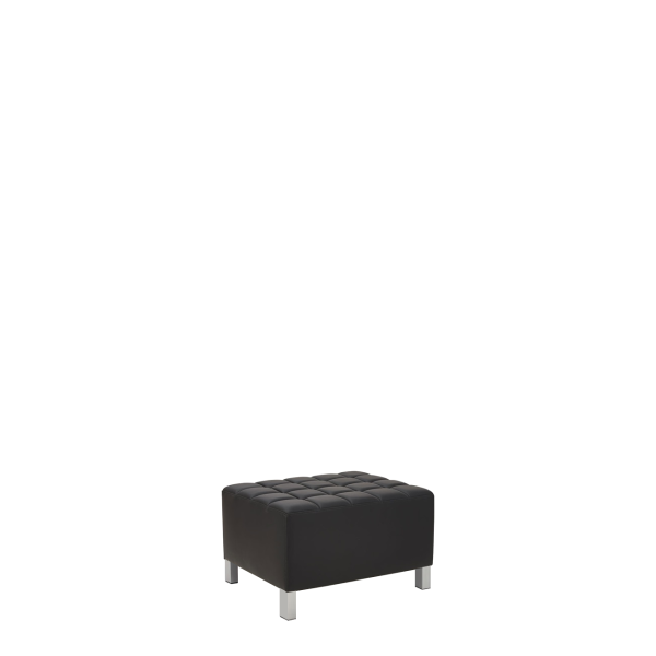 Пуф для офиса Трио (М-54) (Черный)