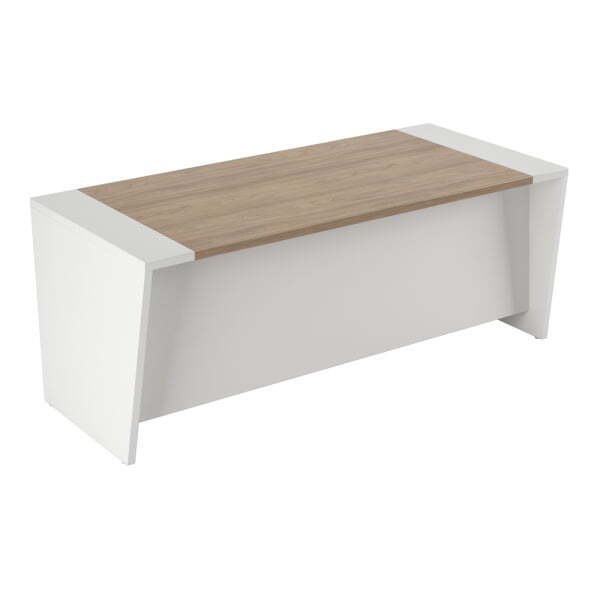 Стол письменный 200 Asti AST339112 2000x900x750 (Вяз/белый)