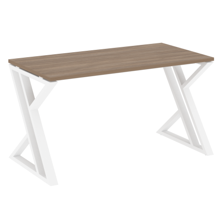 Стол рабочий VR.L-SRZ-3.7 1380x720x750 (Дуб Аризона/Белый металл)