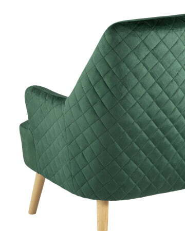 Кресло Хантер велюр зеленый (Стул-кресло Хантер зеленый)
