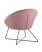 Кресло Колумбия пыльно-розовое (Стул-кресло Колумбия пыльно розовый)