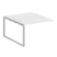 Проходной наборный элемент рабочей станции Metal System Style БО.ПРС-СП-2.2 1200x1475x750 (Дуб Наварра/Серый металл)