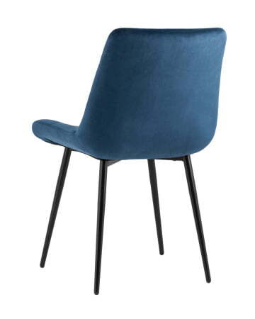 Стул Остин велюр пыльно-синий (Стул Остин синий)