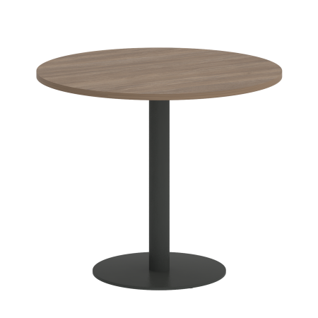 Стол круглый VR.SP-5-90.1 900x900x750 (Дуб Аризона/Антрацит Металл)