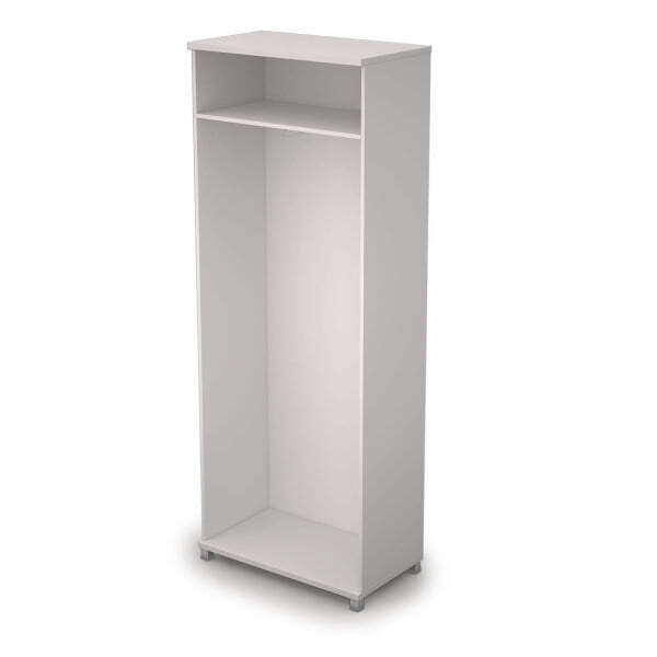 6Ш.013 Шкаф для одежды (800x450x2116) (Белый)