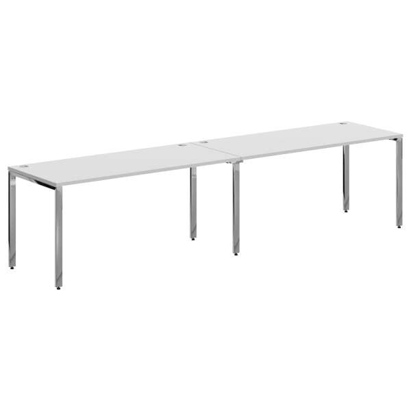 Стол двойной Xten Gloss XGWST 3270.1 3206x700x750 (Белый)