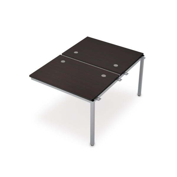 6МБС.277 Сдвоенные бенч-системы, средний модуль (1000x1435x750) (Венге/Алюминий матовый)