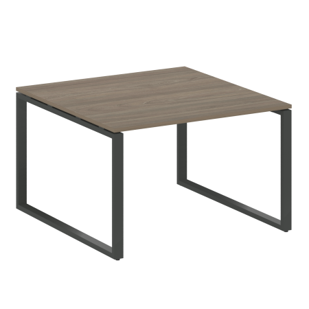 Переговорный стол 1 столешница Metal System Style БО.ПРГ-1.2 1200x1235x750 (Вяз/Антрацит металл)
