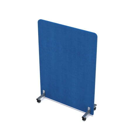 Акустическая мобильная перегородка SOFTOffice 011.МП.1014 1000x377x1400 (Indigo)