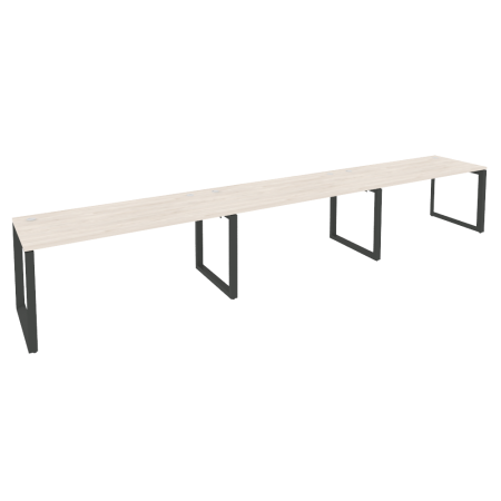 Рабочая станция на О-образном м/к Onix O.MO-RS-3.4.7 4740x720x750 (Денвер Светлый/Черный металл)