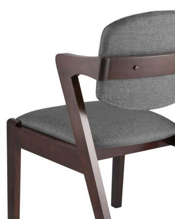 Стул обеденный VIVA темно-серый 2 шт, (Стул кухонный Viva серый)