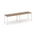 Рабочая станция 1 сторонняя SN-4A.ORS-022 (2360х800х750) (Тиквуд Светлый/Металл Антрацит)
