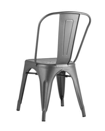 Стул TOLIX серебристый матовый (Стул Tolix серебристый, матовый)