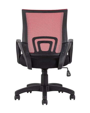 Кресло офисное TopChairs Simple красное (Компьютерное кресло Simple красный)
