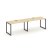 Рабочая станция 1 сторонняя SN-4O.ORS-013 (2760х700х750) (Тиквуд Светлый/Металл Антрацит)