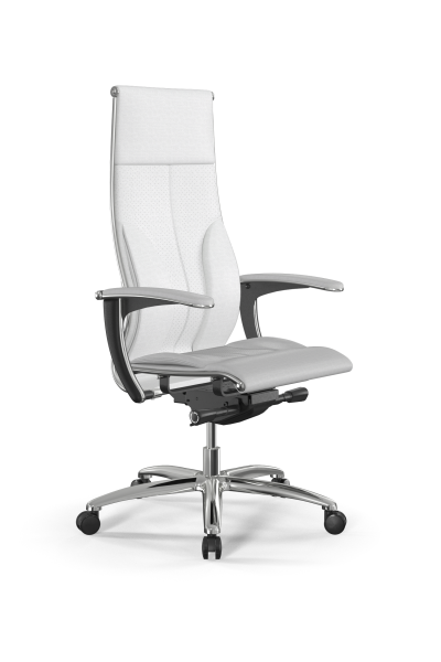Кресло для руководителя Метта Samurai B1-10U - Infinity /Kc06/Nc06/U0mL-mL(M26.B31.G20.W03) (Белый)