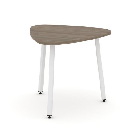 Стол переговорный SN-4.SPRG-70.3 (900х900х750) (Вяз Благородный/Металл Белый)