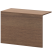 Накладка для стойки Ресепшн А-652 810x380x560 (Темный шимо)