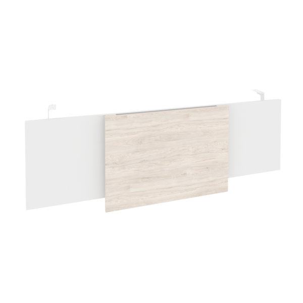 Царга стола руководителя Onix O.M-CSR-4 1340x450x54 (Денвер Светлый/Белый/Белый)