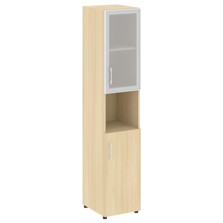 Шкаф высокий узкий нужен топ правый LT.SU 1.4R R 400x450x1990 (Акация Лорка)