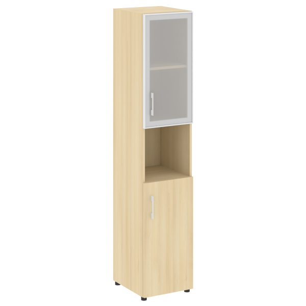 Шкаф высокий узкий нужен топ правый LT.SU 1.4R R 400x450x1990 (Акация Лорка)