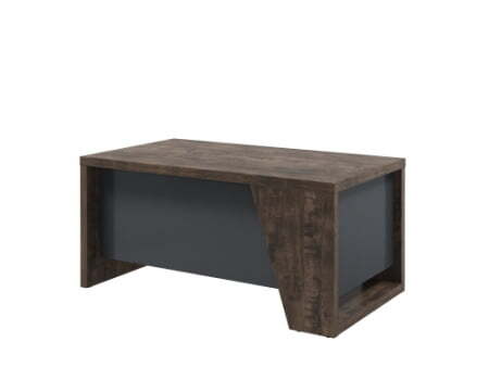Стол руководителя прямой Torston T-116 пр 1600x900x750 (Дуб Бунратти/Антрацит)