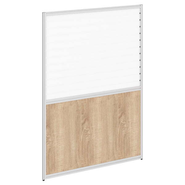 Перегородка комбинированная 1600 Rand RP160SG120 1200x22x1600 (Дуб Сонома светлый)