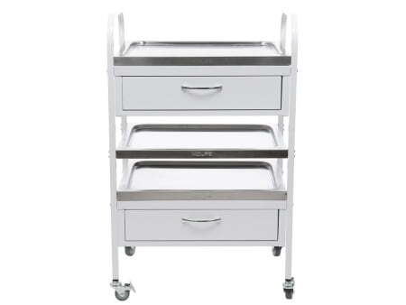 Стол манипуляционный МД SM 2 (Белый/Серый)