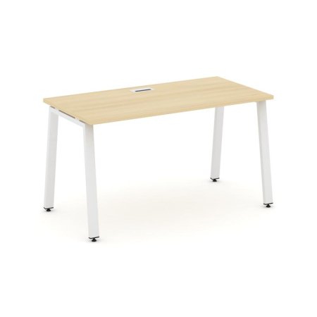 Стол письменный SN-6A.SP-001 (980х600х750) (Акация Лорка/Металл Белый)