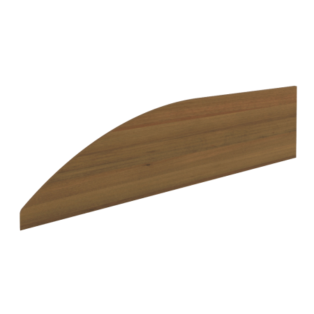 Экран Riva А.ЭКР-4.1 1600x450x18 (Орех Гварнери)