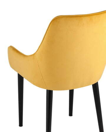 Стул Джоан велюр оранжевый (Стул Джоан оранжевый)