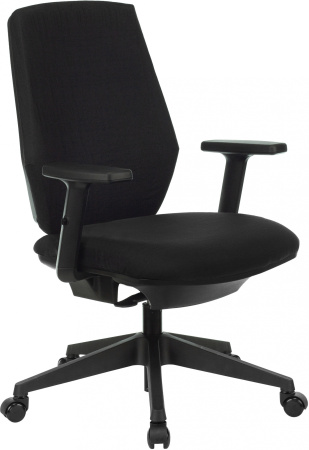 Кресло CH-545/1D черный 38-418 крестов. пластик (Черный)