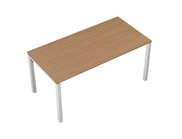 Стол рабочий Profiquadro КВ 0104 БВ 1200x800x750 (Белый премиум / Вишня скандинавскаяСерый)