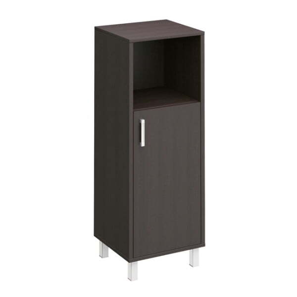 Шкаф для документов ПРАВЫЙ, дверь ДСП без замка + ниша Борн B 421-812 480x450x1310 (Венге)