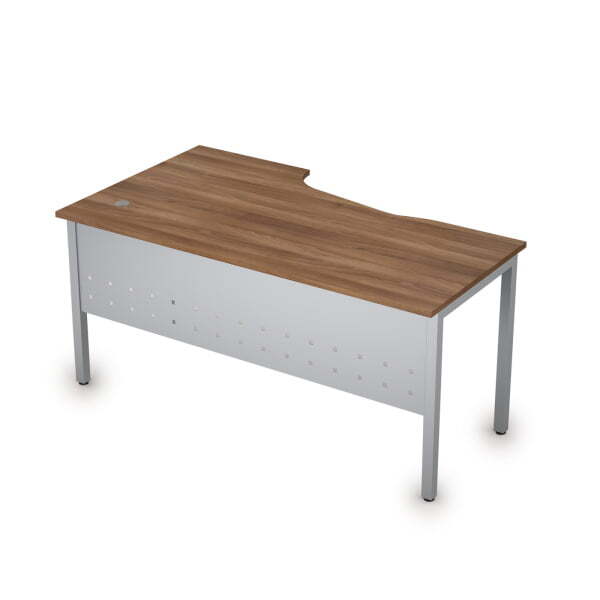 Стол письменный на металлокаркасе прав Стиль 2МК.121 1600x900x750 (Шамони темныйСерый)