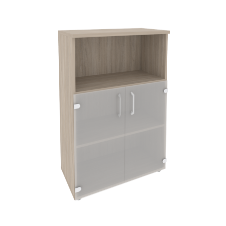 Шкаф средний широкий Onix O.ST-2.2 800x420x1207 (Дуб Аттик)