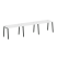 Рабочая станция на 3 рабочих места на А-образном м/к Metal System Style БА.СМ-3.2 3600x720x750 (Дуб наварра/Серый металл)