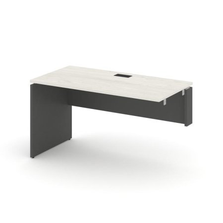 Стол-приставка к опорным элементам SN-D.OPRS-013(R) (1380х700х750) (Дуб Наварра/Антрацит)