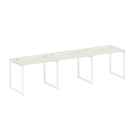 Рабочая станция Metal System Style БО.СМ-3.1 3000x720x750 (Акация/Антрацит металл)
