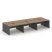Рабочая станция 2-х сторонняя SN-D.DRS-064 (4740х1232х750) (Тиквуд Светлый/Антрацит)