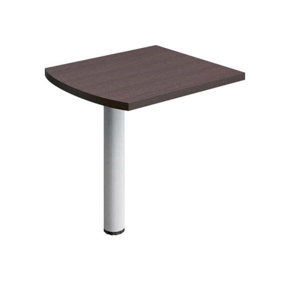 Брифинг-приставка на металлической опоре Борн B 303-003 800x700x750 (ВенгеСерый)