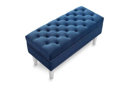 Банкетка Parige 800 (820x420x450) Синий (Синий)