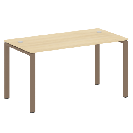 Стол письменный Metal System Style БП.СП-3 1400x720x750 (Акация/Мокко металл)