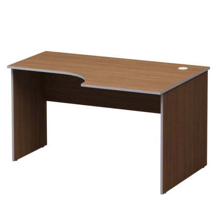 Стол Бюджет правый 2365 1360x900x740 (Орех Онтарио)