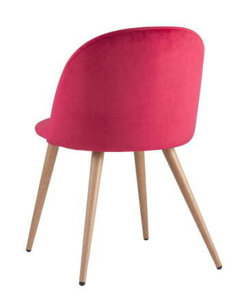 Стул Лион велюр красный (Стул Лион красный)