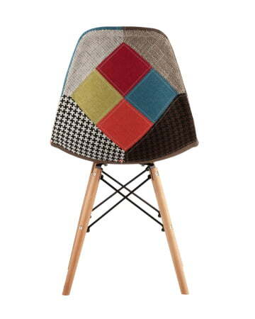 Стул DSW пэчворк (Стул DSW многоцветный)