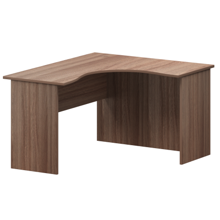 Стол компактный правый Арго А-204.60.ПР 1400x1200x760 (Темный шимо)